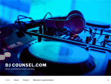Tablet Screenshot of djcounsel.com